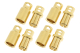 G-Force RC - Steckverbinder 8,0mm Goldkontakt - Stecker...