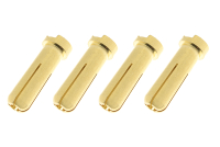 G-Force RC - Steckverbinder - 5.0mm - Goldkontakten 90 Deg - Stecker - 4 St (GF-1000-014)