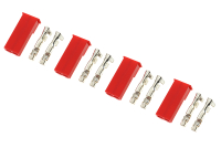 G-Force RC - Steckverbinder - BEC - Goldkontakten - Stecker - 4 St (GF-1010-002)