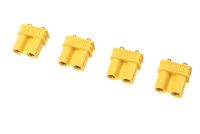 G-Force RC - Steckverbinder - XT-30UPB - Goldkontakten - Stecker - 4 St (GF-1032-002)