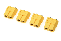G-Force RC - Steckverbinder - XT-60PB - Goldkontakten - Stecker - 4 St (GF-1042-002)
