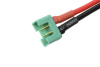 G-Force RC - Steckverbinder mit Kabel - MPX - Goldkontakten - Buchse - 14AWG Silikon Kabel - 12cm - 1 St (GF-1071-005)