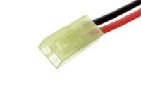 G-Force RC - Steckverbinder mit Kabel - Mini Tamiya - Goldkontakten - Buchse - 14AWG Silikon Kabel - 10cm - 1 St (GF-1072-003)