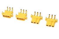 G-Force RC - Connector - MR-30PW 3-Polig - Goldkontakten - Stecker + Buchse - 2 Paare (GF-1086-001)