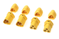 G-Force RC - MT-30 3-pin gold contact male and female (2 pairs)
