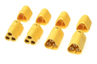 G-Force RC - MT60 3-Polig Goldkontakte Stecker und Buchse...