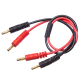 Voltmaster - Charging cable 4mm banana plug 14AWG...