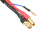 G-Force RC - Lade- / Balancer-Kabel 5mm Bullit Stecker 2S...