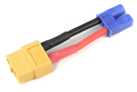 G-Force RC - Power Adapterkabel - EC-2 Stecker <=> XT-60 Buchse - 14AWG Silikon Kabel - 1 St (GF-1301-094)