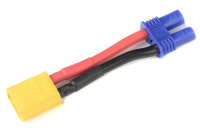 G-Force RC - Power Adapterkabel - EC-2 Buchse <=> XT-30 Stecker - 14AWG Silikon Kabel - 1 St (GF-1301-098)