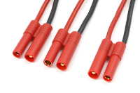 G-Force RC - Power V-Kabel - Seriell - 4.0mm Gold Stecker - 14AWG Silikon Kabel - 12cm - 1 St (GF-1320-120)