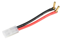 G-Force RC - Adapterkabel - Bullit 4mm Gold > Tamiya Buchse - 12cm - 1 pc (GF-1325-040)