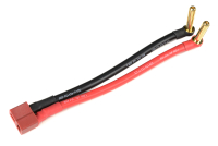 G-Force RC - Adapterkabel - Bullit 4mm Gold > Deans Buchse - 12cm - 1 pc (GF-1325-070)