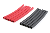 G-Force RC - Schrumpfschlauch 4.7mm - Rot + Schwarz  - 10 St (GF-1460-003)