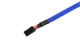 G-Force RC - Cable protection sleeve - Braided - 6mm - Blue - 1m