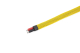 G-Force RC - Cable protection sleeve - Braided - 6mm - Yellow - 1m