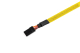 G-Force RC - Cable protection sleeve - Braided - 6mm - Yellow - 1m
