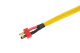 G-Force RC - Cable protection sleeve - Braided - 6mm - Yellow - 1m