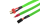 G-Force RC - Kabel-Schutzhülse - Geflochten - 6mm - Neon Grün - 1m