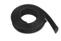 G-Force RC - Cable protection sleeve - Braided - 10mm - Black - 1m