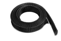 G-Force RC - Cable protection sleeve - Braided - 14mm - Black - 1m