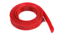 G-Force RC - Cable protection sleeve - Braided - 14mm - Red - 1m