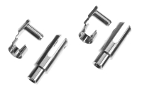 G-Force RC - Heavy Duty Aluminium Clevis - Spring clip bolt - M4 (2 pieces)