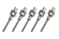 G-Force RC - Achraubhülse - M2 - Draht max. 2.1mm - 5St (GF-2113-001)