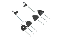 G-Force RC - Ruderhörner - Verstellbar - Durch befestigung - 2 St (GF-2124-002)