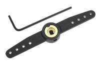Nylon Steuerhebel doppelt 66mm Welle 5mm