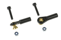 G-Force RC - Kugelgelenk Nylon - M4 - Gross - Kurze Gelenkkugel mit M3 Schraube - 2 St (GF-2147-004)