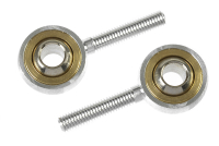 G-Force RC - Aluminium Kugelgelenk - Aussengewinde M3 - Kugel für M4 Schrauben - 2 St (GF-2148-006)