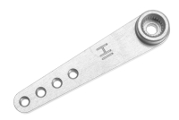 G-Force RC - Präzisions Aluminium Servohebel - 7075 T-6 Alloy - Einfach 48mm - 24T Hitec - 1 St (GF-3153-003)