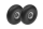 G-Force RC - Aircraft wheels - Rubber with nylon rim - 73mm - Shaft 4mm - (1 pair)