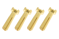 G-Force RC - Steckverbinder - 4.0mm - Goldkontakten 90 Deg - Stecker - (4 Stück)