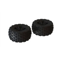 Horizon Hobby - dBoots Copperhead2 MT Tire Set Black - Pair (ARA550059)