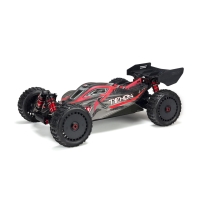 Horizon Hobby - Body Painted w/Decals Typhon 6S Black/Red (ARA406120)