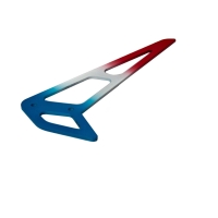 Horizon Hobby - Painted Vertical Tail Fin: Fusion 360 (BLH5216)