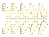 Pichler Ruderhörner CNC 19mm breit (VE=10St.) (C2961)