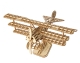 Lasercut - wooden kit airplane