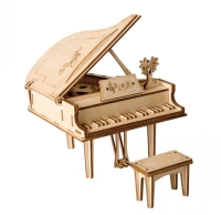 Lasercut - Holzbausatz Piano