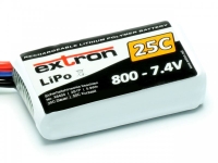 Extron - LiPo X2 800mAh 2S 7,4V - 25C