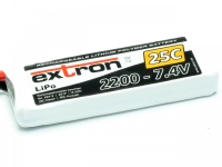 Extron - LiPo X2 2200mAh 2S 7,4V - 25C