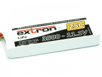 Extron - LiPo X2 3500mAh 3S 11,1V - 25C