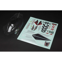 Horizon Hobby - Typhon 4x4 Clear Body with Decals (ARA402270)