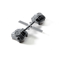 Horizon Hobby - AR44 Differential Covers (Silver) (AXI31641)