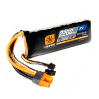 Horizon Hobby - 2200mAh 2S 6.6V Smart LiFe Receiver Battery; IC3 (SPMX22002SLFRX)