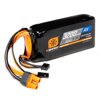 Horizon Hobby - 3200mAh 3S 9.9V Smart LiFe Receiver Battery; IC3 (SPMX32003SLFRX)