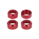 CEN-Racing - Shock Cap (Red Anodized) 4pcs (CQ0109)