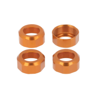 CEN-Racing - Shock Cap (Orange Anodized) 4pcs (CQ0108)